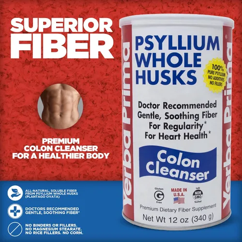 Miniatura 5 de Cáscara Yerba Prima de psilio entero, limpiadora del colon, 1, 1