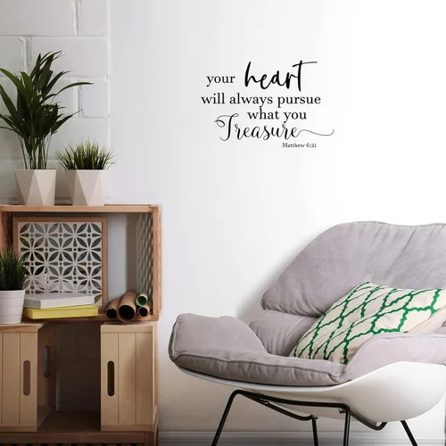 Miniatura 5 de BBTO Calcomanías de pared con versículo bíblico, con cita inspiradora, calcomanías religiosas y motivacionales de las Escrituras, calcomanías