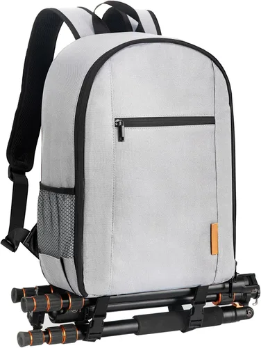 Miniatura 14 de TARION Mochila para cámara pequeña – Estuche profesional para fotografía DSLR con compartimento para laptop de 13 pulgadas y cubierta impermeable