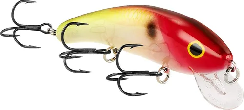 Miniatura 2 de Cotton Cordell Ripplin' Red Fin Crankbait - Señuelo de pesca, 4 1/2 pulgadas, 3/8 onzas Payaso asesino