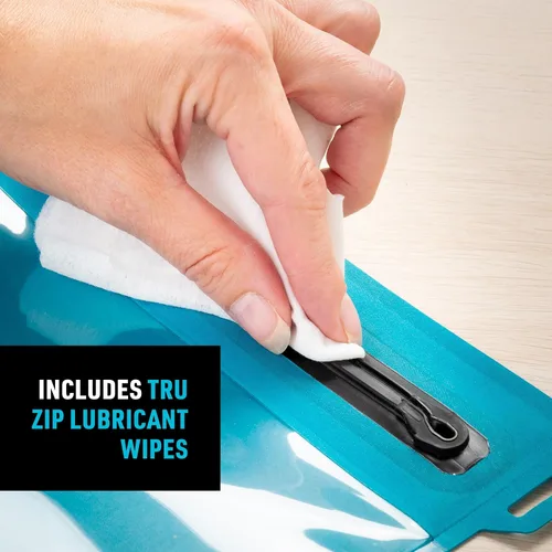Miniatura 8 de Nite Ize Runoff Cubo de embalaje pequeño impermeable, bolsa de viaje impermeable IP67, bolsa seca con compresión, carbón