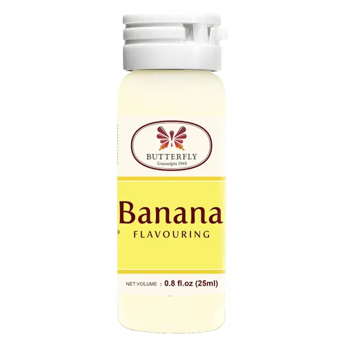 Miniatura 4 de Pasta de extracto aromatizante de mariposa, 0.8 fl oz (banana, paquete de 1)