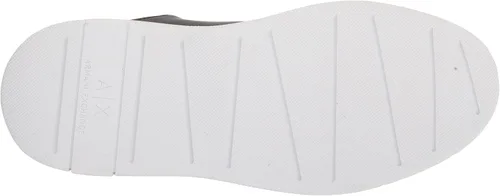 Miniatura 4 de AX ARMANI EXCHANGE Zapatillas de cuero con suela gruesa para hombre