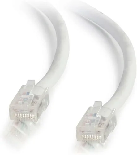Miniatura 29 de C2G 24494 Cable cruzado Cat5e - Cable de conexión de red sin blindaje sin arranque, naranja (3 pies, 3.0 ft)