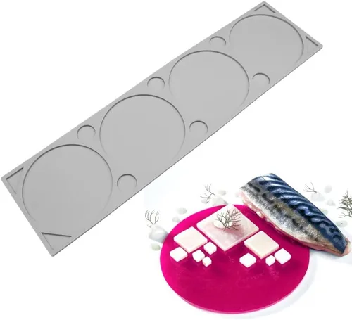 Miniatura 11 de Moldes de silicona triangulares – Moldes de caramelo de chocolate con forma de corazón y ramas de árbol 3D (B1 16.2 x 5.48 x 0.24 pulgadas)