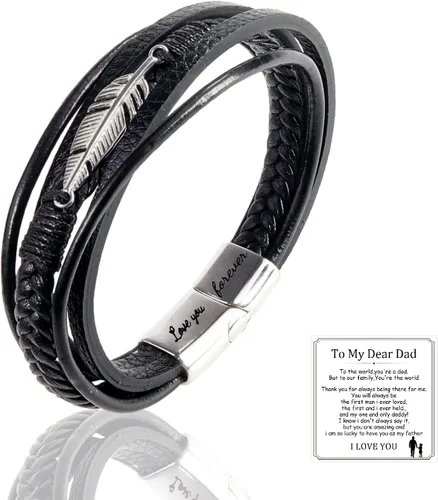 Miniatura 46 de Pulsera de cuero para hombre (mahua/matikou/yuanquan/8 Infinity)