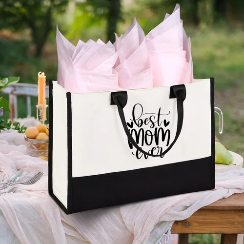 Miniatura 2 de Lamyba Bolsa de mano para novia con bolsa de maquillaje, regalos para compromisodespedida de solterafiesta de boda en blanco y negro
