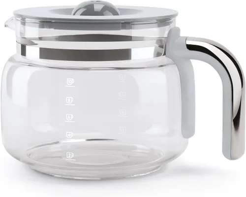 Miniatura 5 de Smeg Paquete de cafetera de goteo retro y tostador de 2 rebanadas (negro)