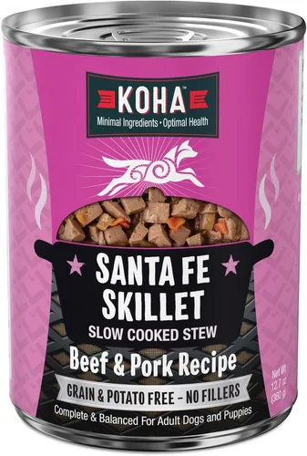 Miniatura 8 de KOHA Greek Island - Estofado a la parrilla para perros con pollo y cordero, comida húmeda para perros con alto contenido de proteínas, latas de 12.7