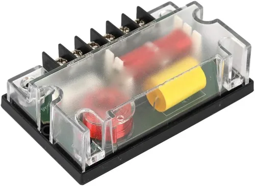 Miniatura 7 de Divisor de frecuencia de altavoz de coche, divisor de frecuencia de audio de 2 vías para automóvil, filtro de sonido, accesorios para automóviles