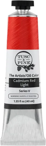 Miniatura 71 de Tusc & Pine Pintura al óleo Artist – Alizarin Crimson, 1.4 fl oz, sin amarilleo, consistencia rica y cremosa, carga máxima de pigmento, pinturas al