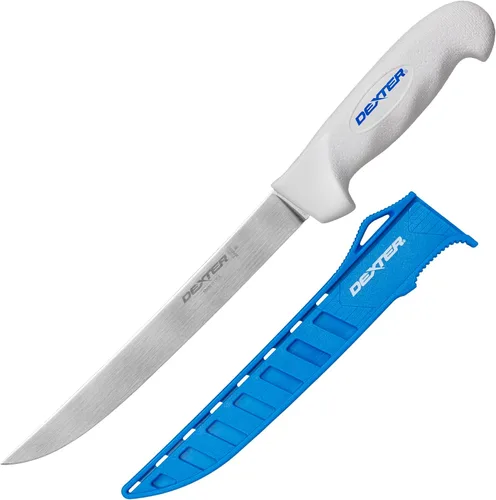 Miniatura 10 de Dexter Outdoors Cuchillo festoneado SOFGRIP Tiger Edge de 8 pulgadas Incluye protector de filo