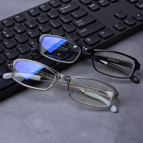 Miniatura 7 de DOOViC 2 Pack Reading Glasses for Women Men TR90 Flexible Lightweight Blue Light Blocking Computer Readers