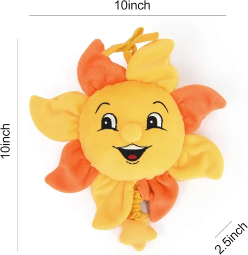 Miniatura 7 de Juguete musical para bebé recién nacido de 0, 3, 6, 12 meses, suave juguete colgante de felpa para bebé de 6 a 12 meses, con música You are My