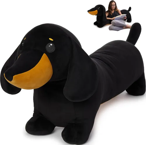 Miniatura 17 de MorisMos Animal de Peluche Gran Tiburón Blanco Almohada de Peluche, Juguete Gigante de Tiburón Mako de 47 pulgadas para Niños y Adultos, Regalo