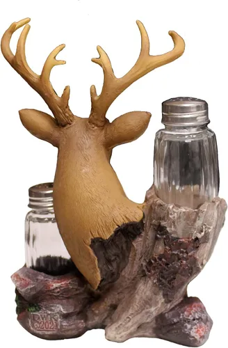 Miniatura 4 de DWK Juego de soporte para animales con salero y pimentero (3 piezas) Decoración y accesorios de cocina Salero y pimentero Decoración del hogar