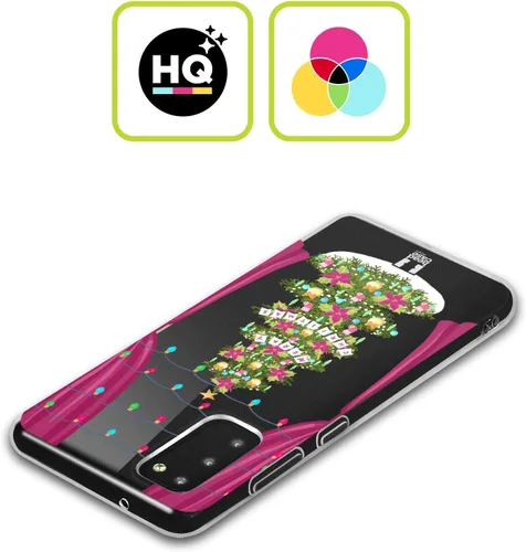 Miniatura 2 de Head Case Designs Traditional Decor Merry Christmas Trees Gel Case [Military Grade Protection] Compatible with Samsung Galaxy S22+ 5G and Compatible