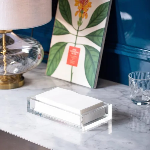 Miniatura 9 de Toallitas de mano American Homestead desechables para baño, servilletas de papel para invitados, color blanco parecido al lino, a granel