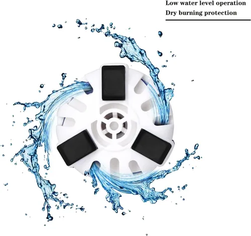 Miniatura 4 de Bomba de retorno nano para sumidero de acuario de agua salada, bomba de agua pequeña, CC 12 V con controlador, 185 GPH (700 L/H), 9 vatios, uso
