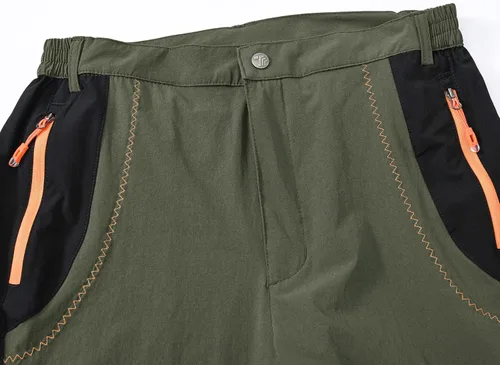 Miniatura 3 de TBMPOY Pantalones cargo de senderismo para hombre, ligeros, impermeables, de secado rápido, pantalones de montaña, pesca, camping