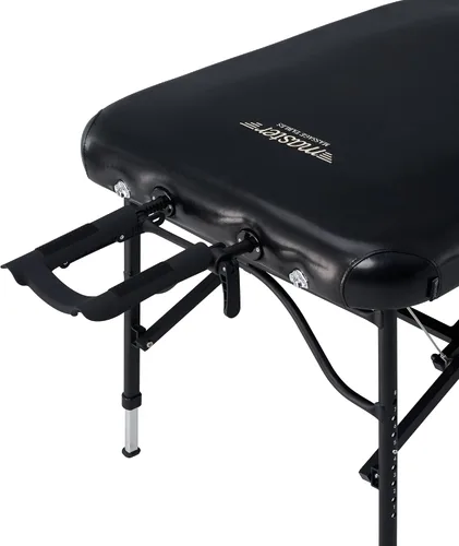 Miniatura 4 de Master Massage StratoMaster LX - Mesa de masaje portátil de aluminio ultraligera de 30 pulgadas, cama de tatuaje, mesas de pestañas, color negro