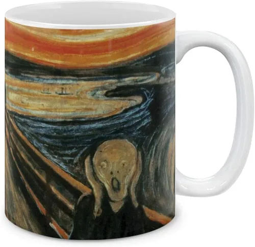 Miniatura 19 de MUGBREW Classic Art - Taza de café de cerámica de almendra Vincent Van Gogh, 11 onzas