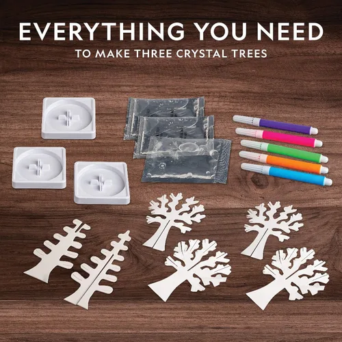 Miniatura 5 de National Geographic - Kits de manualidades para niños – Kit de cultivo de cristal – Cultiva un jardín de cristal en solo 6 horas, artesanía