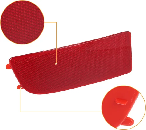 Miniatura 5 de X AUTOHAUX Parachoques delantero izquierdo reflector lateral marcador para Mercedes-Benz Sprinter 250 350 2006-2016 9068260040 reemplazo ámbar