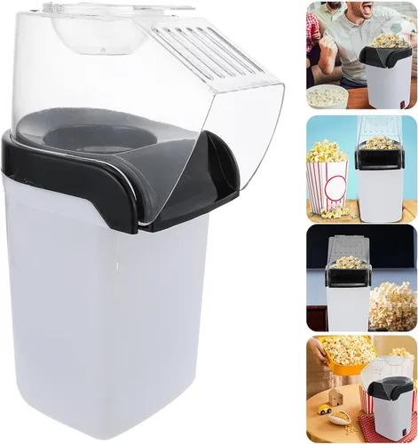 Miniatura 3 de Automatic Small Popcorn Machine 110v Home Popcorn Maker Abs Plastic Compact Design for Kitchen Use with US Plug