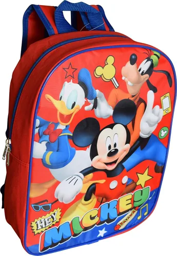 Miniatura 2 de Mickey Mouse 15" Mochila (Rojo-Azul)