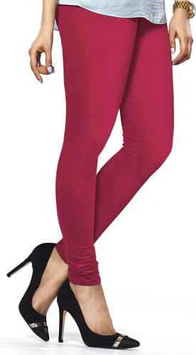 Miniatura 18 de ladyline Leggings Churidar elásticos de algodón para mujer Extra largos de longitud completa de cintura alta Talla regular y grande Pantalones