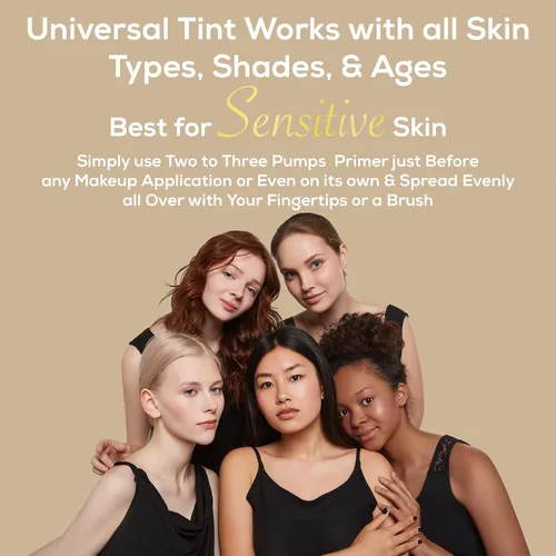 Miniatura 6 de Veil Cosmetics Imprimación 3 en 1 Sunset Light Suero, base de mezcla, imprimación Minimización de poros Hidrata, ilumina y calma Suaviza