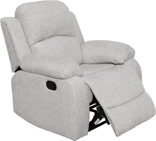 Miniatura 13 de Juego de muebles de sala de estar de cuero reconstituido con sofá reclinable, juego de sofá reclinable, silla de dos cuerpos, juegos de muebles