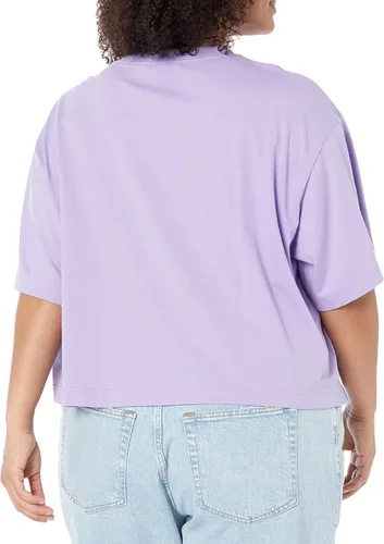 Miniatura 6 de Tienda Essentials Camiseta de manga corta de algodón orgánico con hombros caídos para mujer (disponible en tallas grandes)