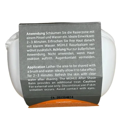 Miniatura 3 de MÜHLE SHAVE CARE - Plato de porcelana con jabón de afeitar de espino cerval de mar 2.29 oz