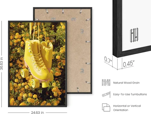 Miniatura 80 de Haus and Hues Arte de pared amarillo – Pósteres estéticos con cita para adolescentes, pósteres estéticos para dormitorio, niñas, impresión artística