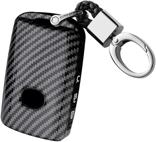 ontto Funda para llavero compatible con Mazda 3 2019-2021, funda para llave de coche para Mazda 3 Hatchback CX-5 CX-30 CX-10 Smart Remote
