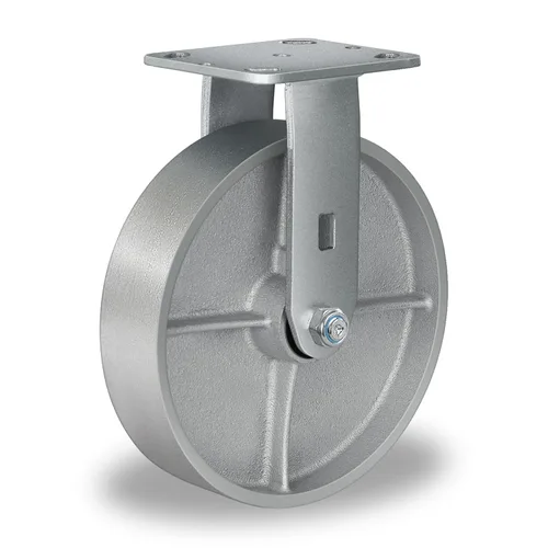 Miniatura 16 de Ruedas giratorias de 4 x 2 pulgadas, ruedas industriales resistentes, ruedas giratorias con rodamiento de rodillos - Ruedas de hierro fundido