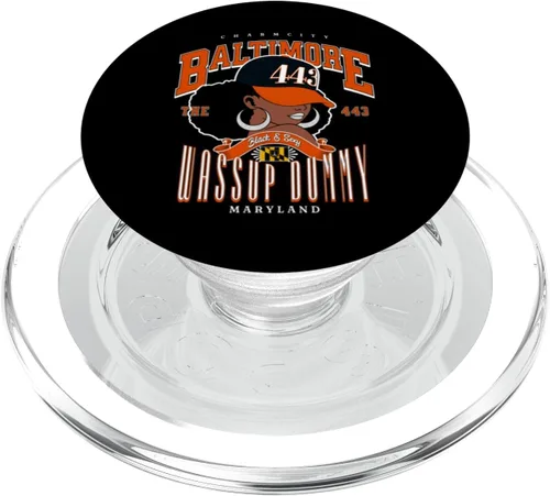 Miniatura 7 de Black History 443 - Adhesivo PopSockets estilo código de área