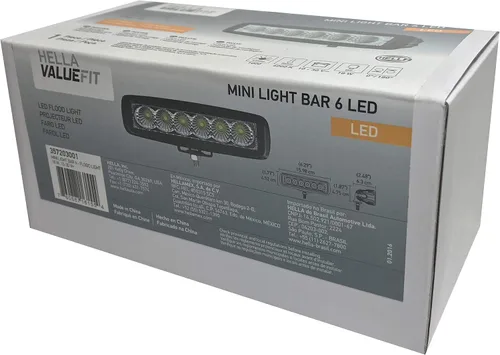 Miniatura 5 de Hella - mini barra de luz LED, modelo 357203001 Value (6 focos LED)
