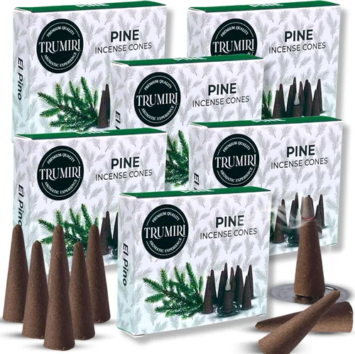 Miniatura 26 de TRUMIRI Incienso ámbar – Paquete de 20 conos (2 x 10) – Incienso de cono perfumado