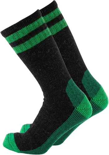 Cerebro Calcetines de lana merino para hombre, calcetines acolchados a media pantorrilla que absorben la humedad, calcetines de senderismo para