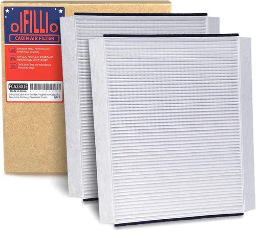 OIFILLIO Filtro de aire de cabina para camiones Volvo VNL 780 760 860 670 630; VN 780 670; VH VHD VNM camiones, reemplaza AF26405 P606555, 20435801,