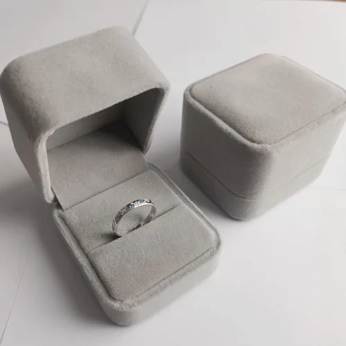 Miniatura 6 de Anillo de plata de ley 925, anillo ajustable para mujer, Metal precioso., Gema preciosa