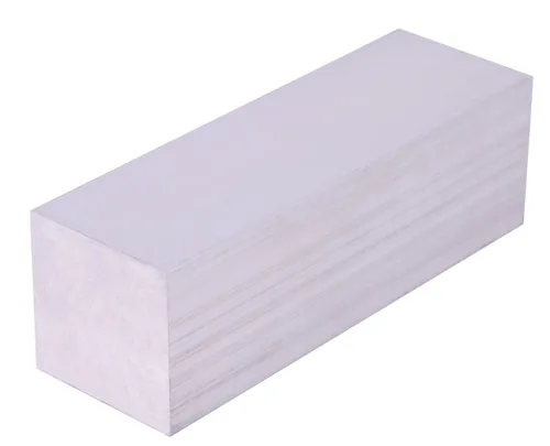 Barra plana de aluminio cuadrado de 2" (50mm) X 2" (50mm) de 6" de largo, placa de uso general 2" 6061, material de moledor sólido T6511 nuevo