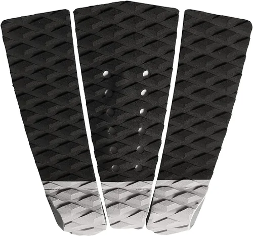 Miniatura 9 de Abahub 3 almohadillas de tracción de EVA para tabla de surf con patín para patinetas, tablas de surf, funboard, tabla de pescado, Naranja