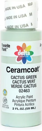 Miniatura 135 de Delta Creative Ceramcoat - Pintura acrílica en varios colores (2 onzas), 2436, carbón