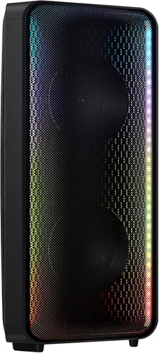 Miniatura 12 de Torre de sonido Samsung MX-ST50B de alta potencia, altavoz de pie de 240W, sonido bidireccional, batería incorporada, resistente al agua IPX5, Party