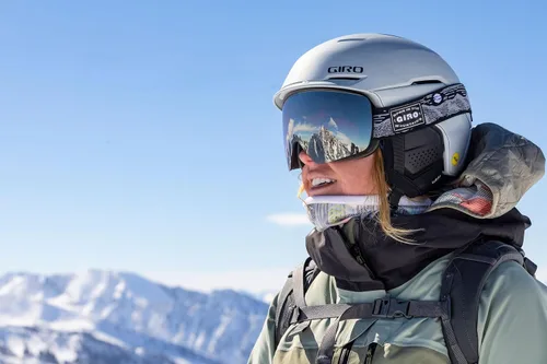 Miniatura 6 de Giro Gafas de esquí de snowboard Contour para hombres y mujeres, cambio rápido magnético con 2 lentes VIVID, tecnología de ventilación antivaho - OTG