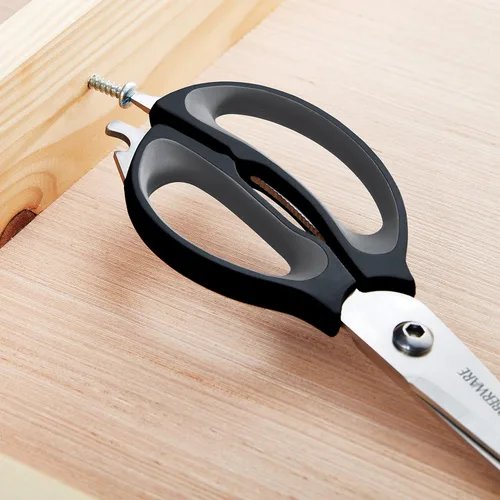 Miniatura 9 de Farberware Tijeras de cocina 4 en 1, 2 piezas, negro y gris